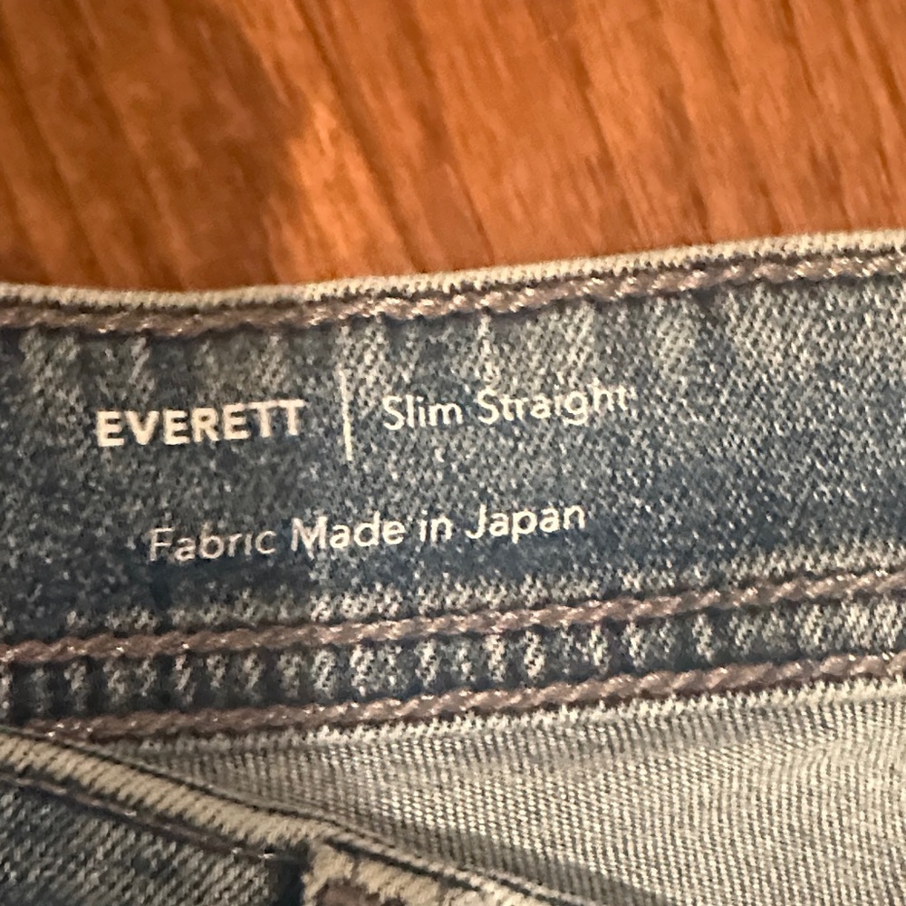 AG Adriano Goldschmied Men's Slim Jeans in Light Blue - Picture 3 of 6